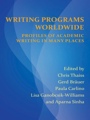 cover image of Writing Programs Worldwide